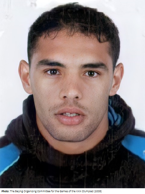 Nabil Kassel Algerian boxer portrait