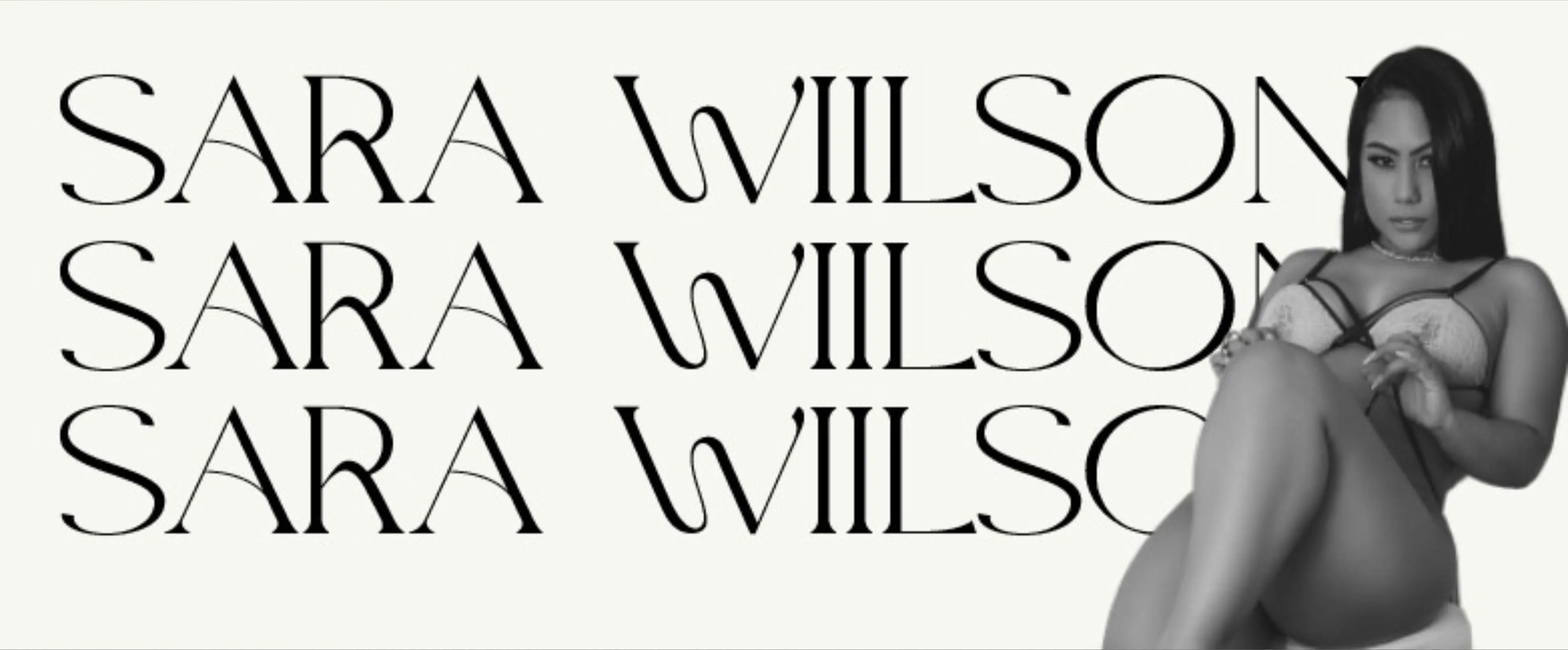 SaraWilson //  Video calls - Content Creator