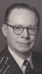 Portrait of Meade Alcorn, American lawyer and Republican leader