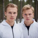Joonas Huovinen playing ice hockey in Finland