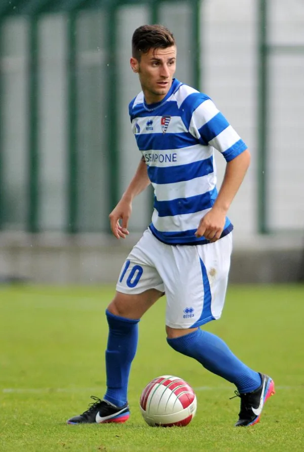 Luca Giannone Italian footballer in action on the field