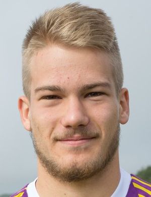 Valentin Roulez European football defender portrait