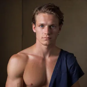 Riaan Schoeman South African Olympic swimmer portrait