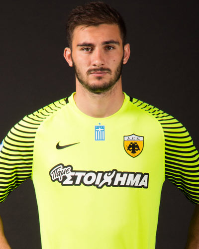 Panagiotis Dounis Greek football player portrait
