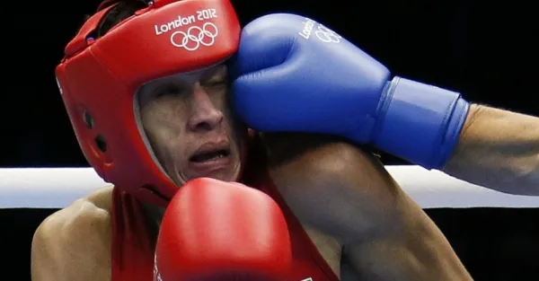 Orzubek Shayimov Uzbek boxer portrait