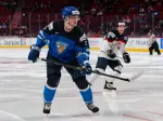 Aleksi Mäkelä Finnish ice hockey defenceman portrait