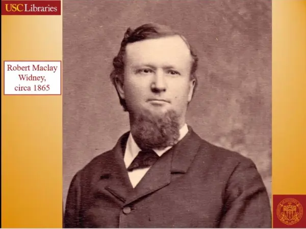 Portrait of Robert M. Widney, USC founder