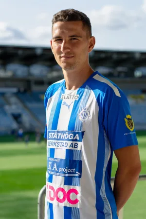 Adnan Kojic Swedish football player portrait