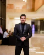 Hemal Ranasinghe posing for a photoshoot