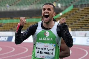 Boubeker Athmani Algerian football player portrait