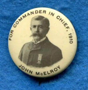 Portrait of John McElroy, American journalist and author