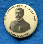 Portrait of John McElroy, American journalist and author