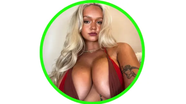 Portrait-style conceptual image representing the digital creator known as Cherry Melons or cherryygumm.