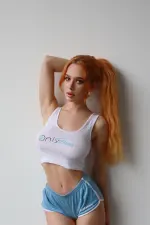 Portrait of Chloe Ziva, red-haired model and OnlyFans creator