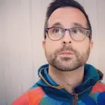 Anthony Bonazzo performing stand-up comedy as ComedianTrainer