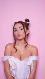 Portrait of Erika Cherry, UK-based OnlyFans and social media creator