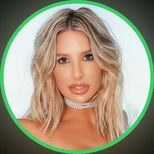 Eva Sky posing confidently as a trans digital creator and OnlyFans personality