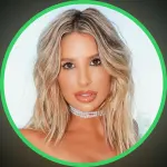 Eva Sky posing confidently as a trans digital creator and OnlyFans personality