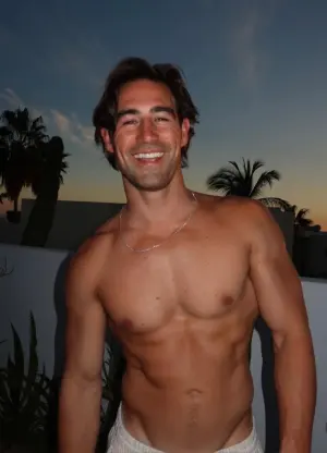 Axel Stone, known as italianstallion3, posing confidently for social media content