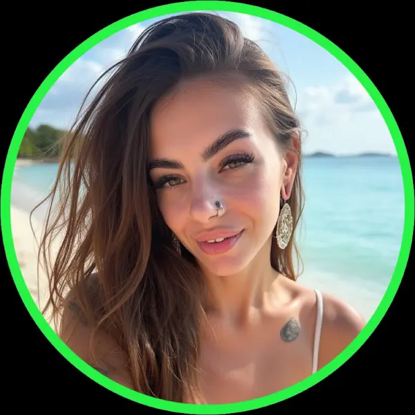 Kendra Lane posing for a social media photo, representing her OnlyFans creator brand.