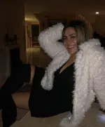 Shaena (shegoesbyshaena), comedian and OnlyFans creator, performing and sharing comedy content online