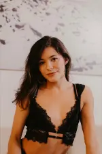 Portrait-style image of digital creator Bitsy, known as shorrtnsweeet