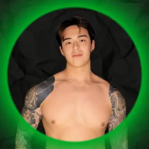 Titus Low posing for a stylish lifestyle photo on Instagram