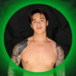 Titus Low posing for a stylish lifestyle photo on Instagram