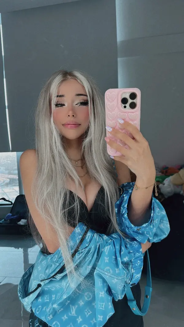 Waifu Mia posing in anime-inspired cosplay look for Instagram photo