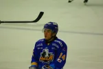 Kim Yoon-hwan playing ice hockey for South Korea
