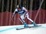 Anthony Obert French alpine skier on the slopes