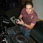 Tristan D performing live as a European DJ