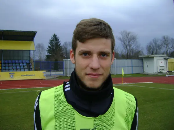 Tim Čeh Slovenian football player portrait