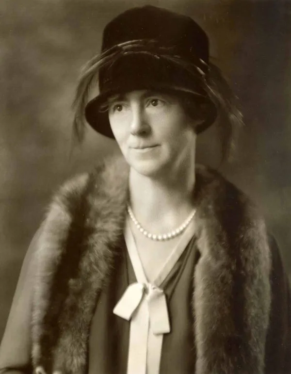 Portrait of Mary Louise Curtis Bok Zimbalist, American philanthropist