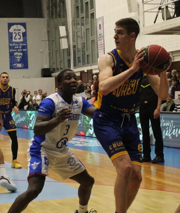 Luka Ašćerić Serbian basketball player portrait