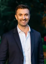 Robert Simms Australian Greens politician speaking at event