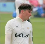 Daniel Lawrence batting for England cricket team