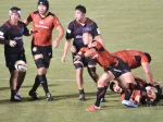 Takahiro Ogawa Japanese rugby union player in action