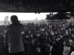 Magasco performing live on stage in Cameroon