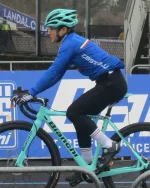 Chiara Teocchi competing in a mountain bike race