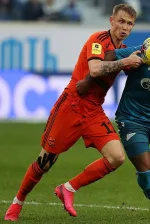 Dmitry Yefremov Russian football midfielder portrait