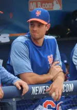 Steven Matz pitching during a Major League Baseball game