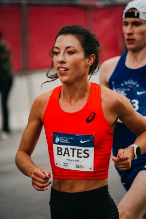 Emma Bates American long-distance runner in competition
