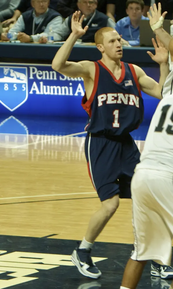 Zack Rosen American basketball player in game action