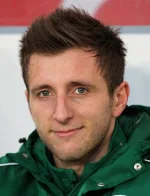 Jasmin Fejzić playing as goalkeeper during a Bundesliga match