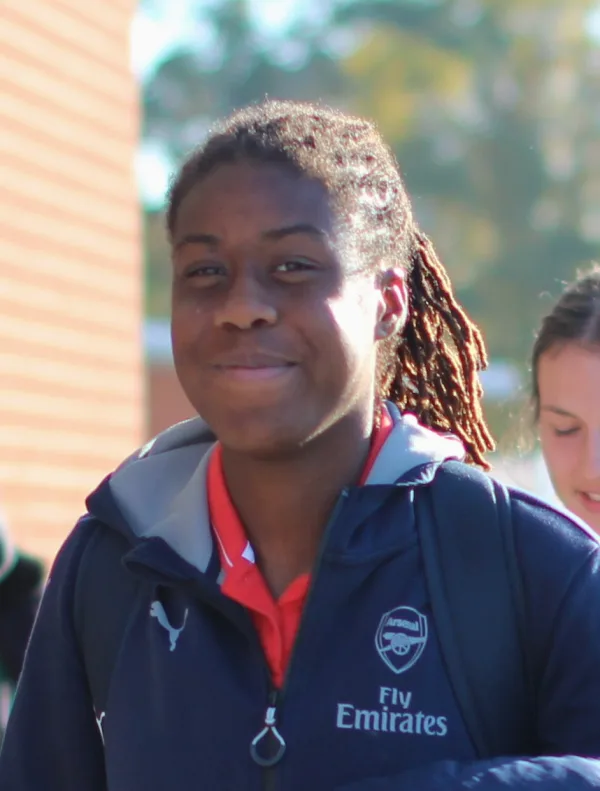 Vyan Sampson playing football for Charlton Athletic