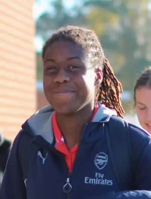 Vyan Sampson playing football for Charlton Athletic