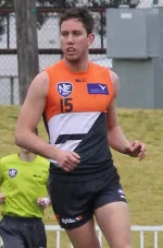 Tim Golds playing Australian rules football
