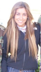 Camila Andrade posing as Miss Chile 2013