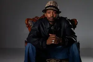 Dudley Perkins performing on stage